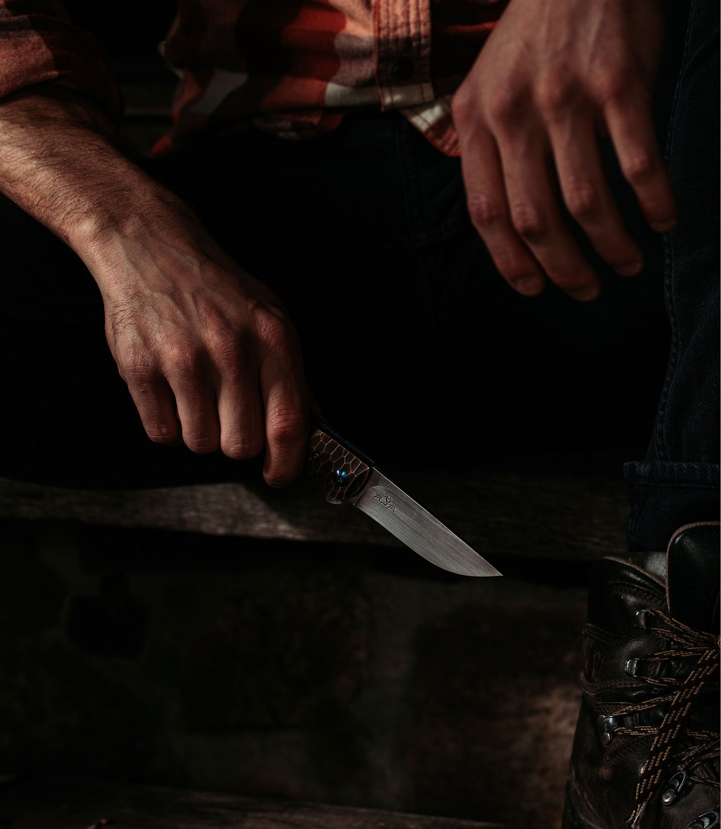 Maverik Folding Blade Peak Knife