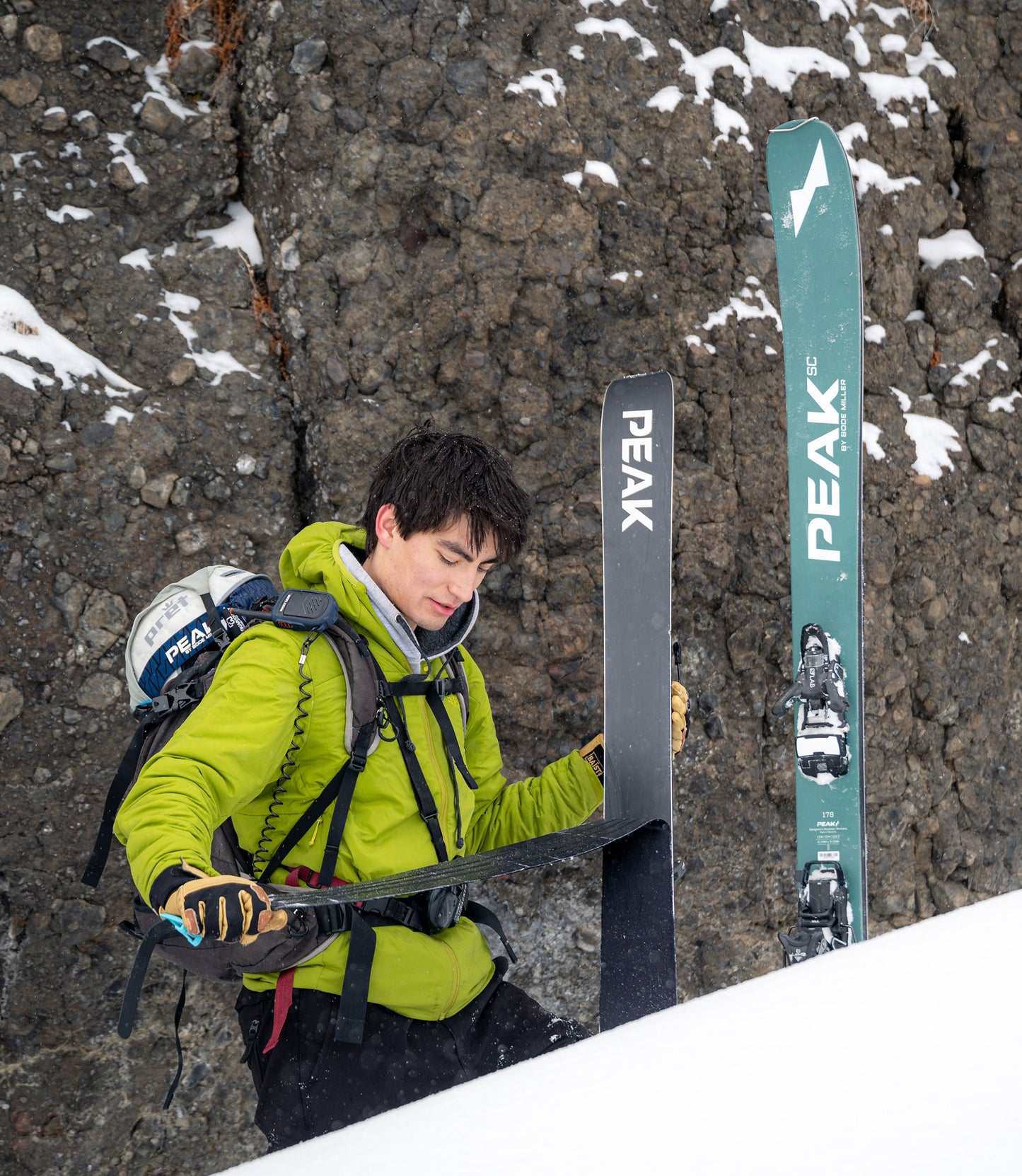 Peak Pre-Cut Mohair Mix Skins by Big Sky Mountain