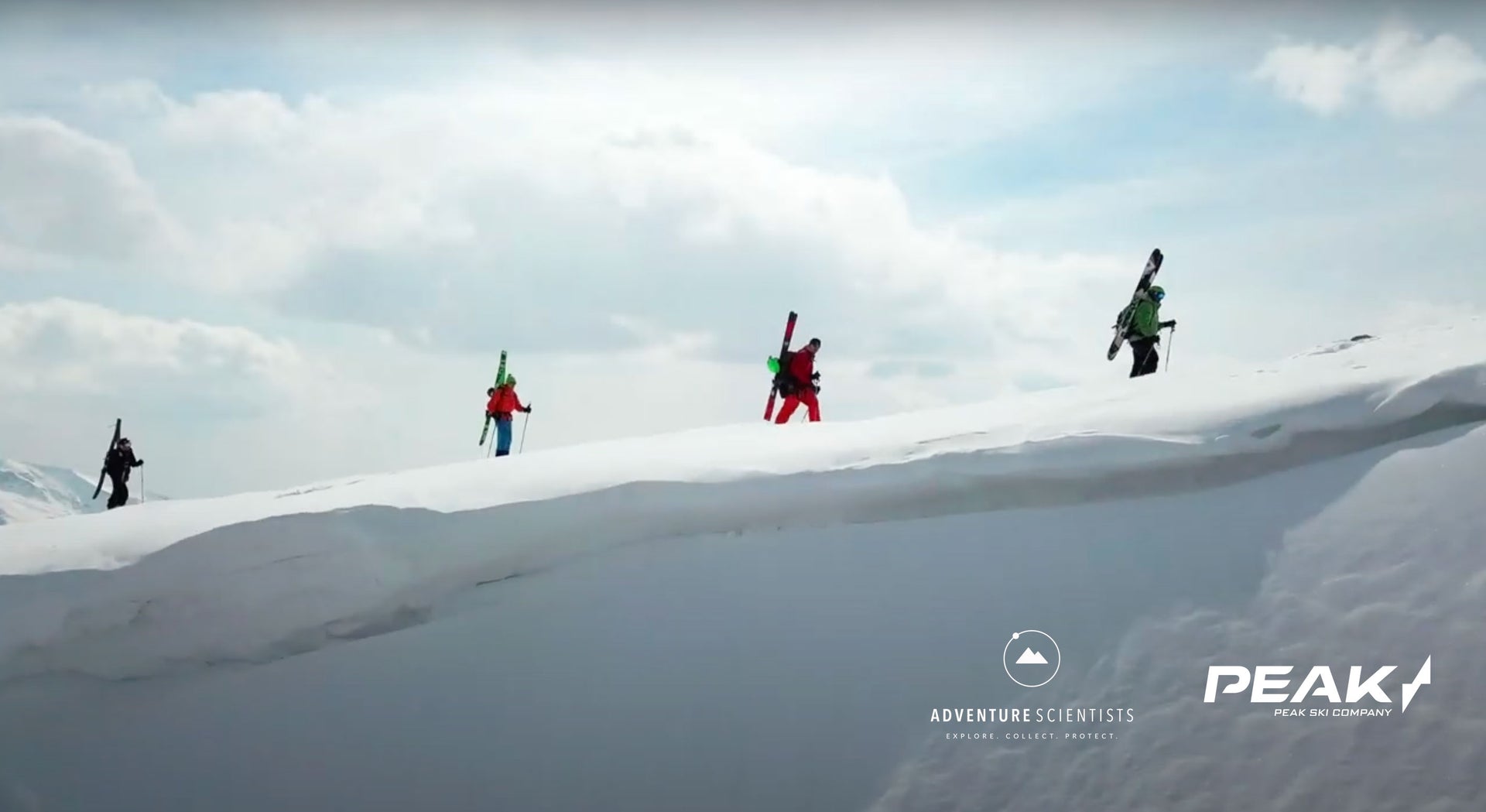Load video: Adventure Scientists X Peak Skis