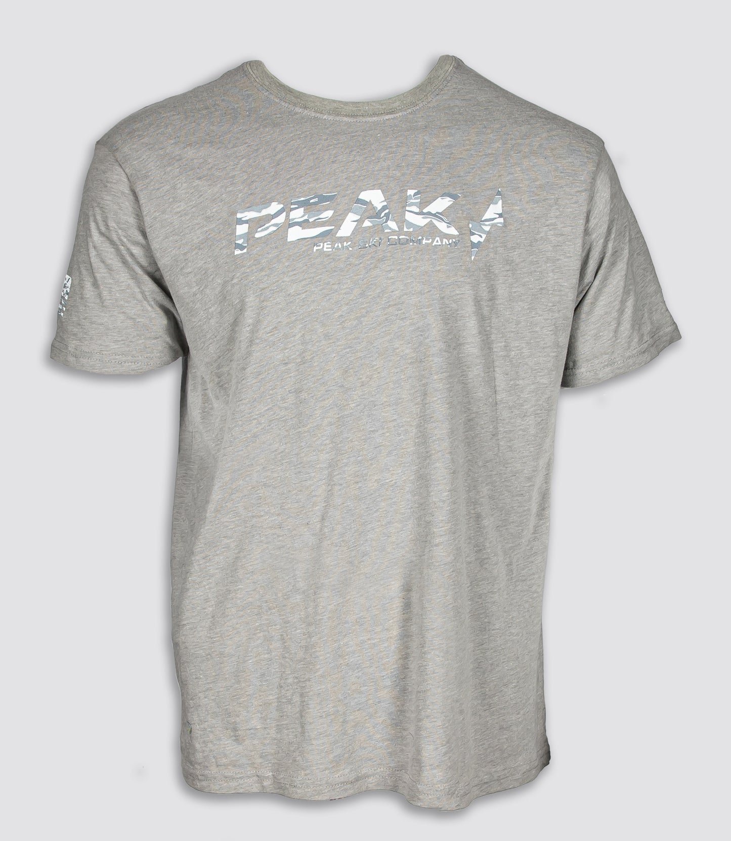 Peak Women's Short Sleeve Camo Lettered Tee