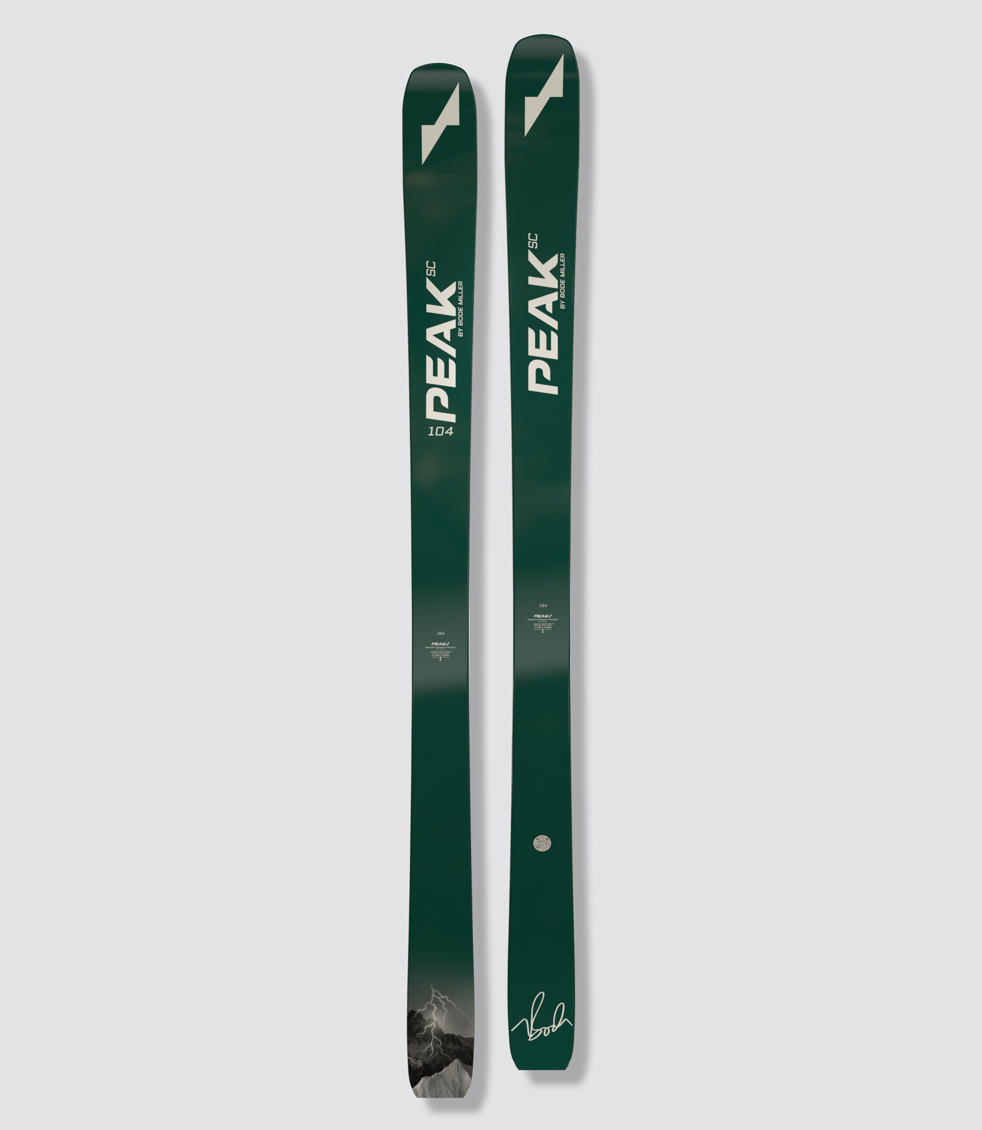 Peak 104SC by Bode Miller / High-Performance Backcountry Touring Skis –  Peak Ski Company
